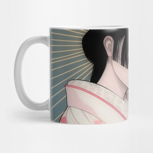 Geisha and white dragon 94003 Mug